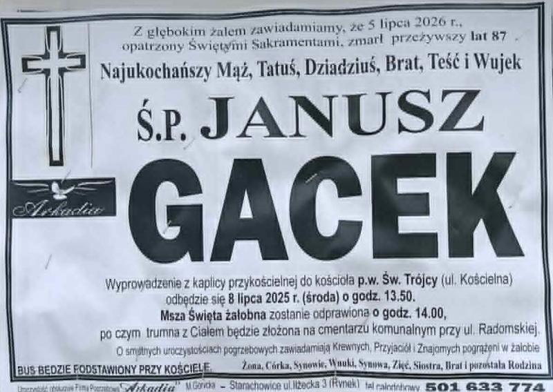 Janusz Gacek 