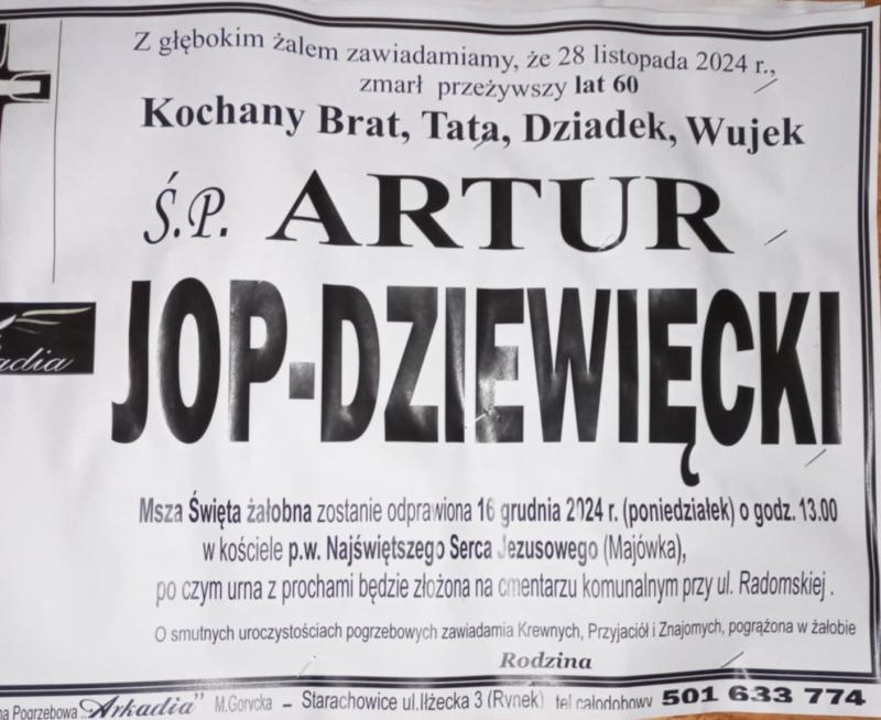 Artur  Jop-Dziewięcki