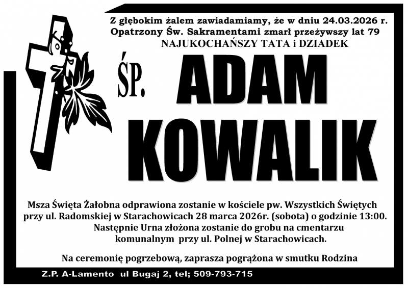 Adam  Kowalik