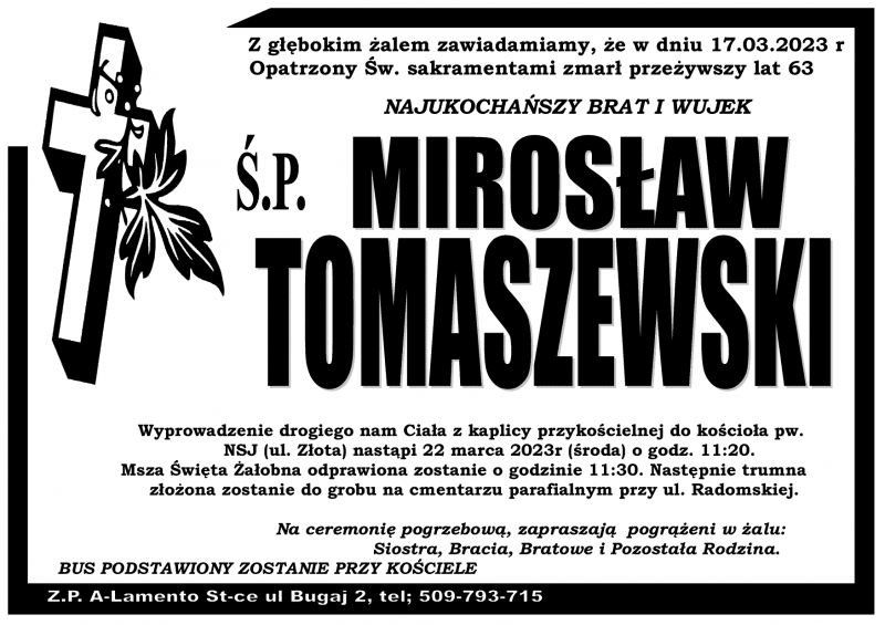 Mirosław  Tomaszewski