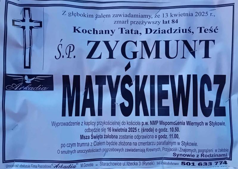 Zygmunt  Matyśkiewicz