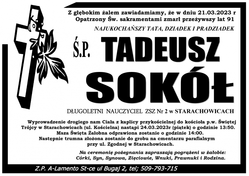 Tadeusz  Sokół