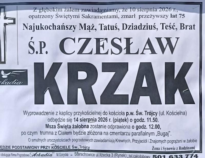  Czesław  Krzak