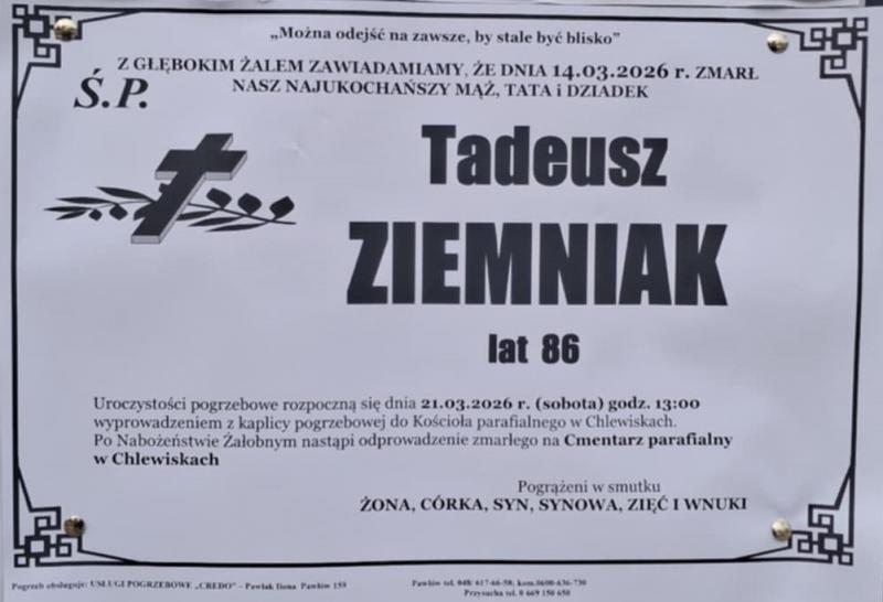 Tadeusz  Ziemniak