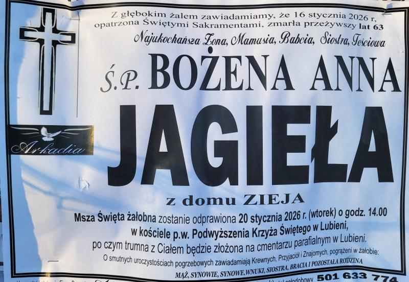 Bożena Anna  Jagieła