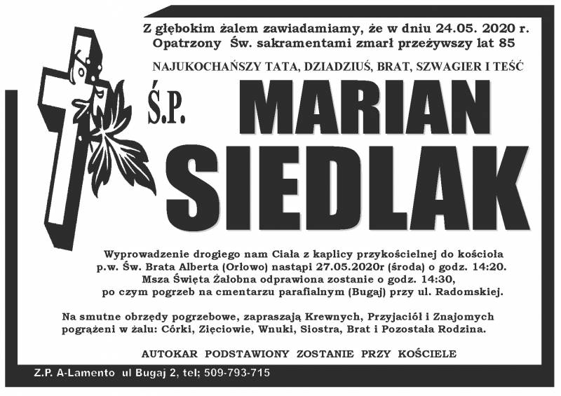Marian Siedlak