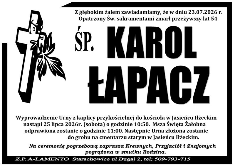 Karol  Łapacz