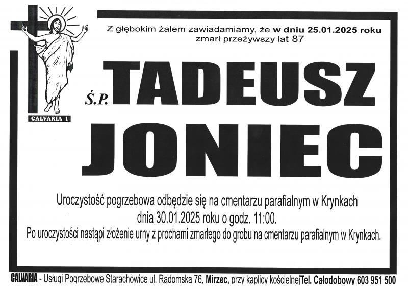 Tadeusz Joniec