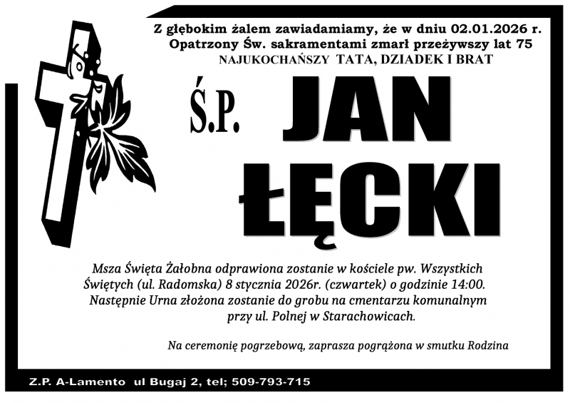 Jan  Łęcki