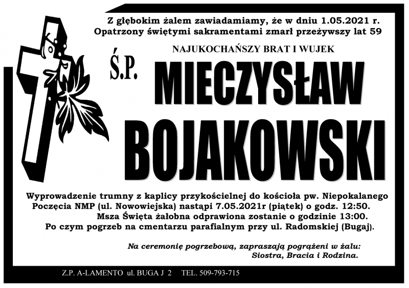 Mieczysław  Bojakowski