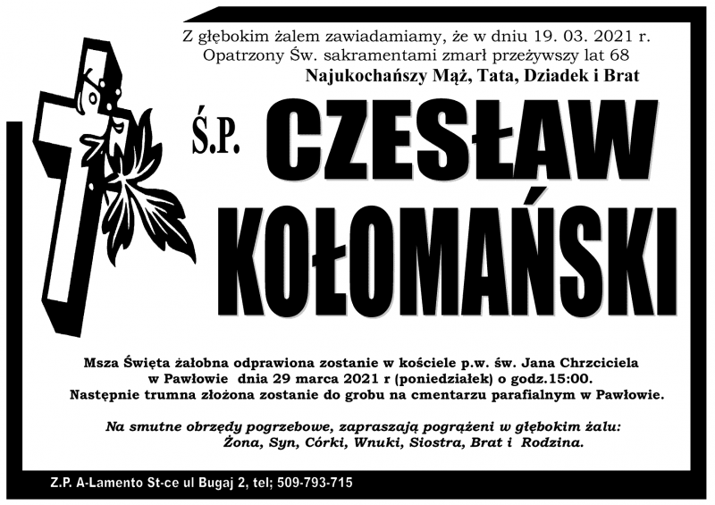 Czesław  Kołomański