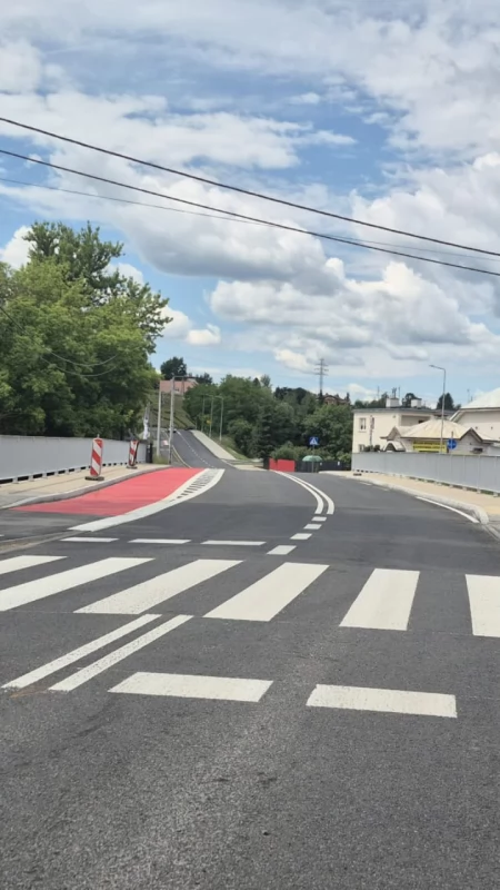 Ul. Sadowa i most na Kamiennej w Starachowicach już przejezdne