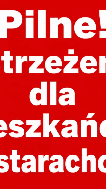 PILNE! Dziś lepiej mieć się na baczności. Ostrzeżenie dla powiatu starachowickiego
