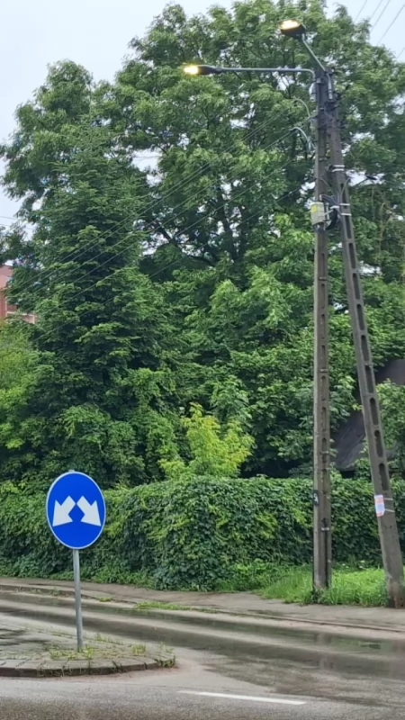 Starachowice oświetlone, widno nawet za dnia