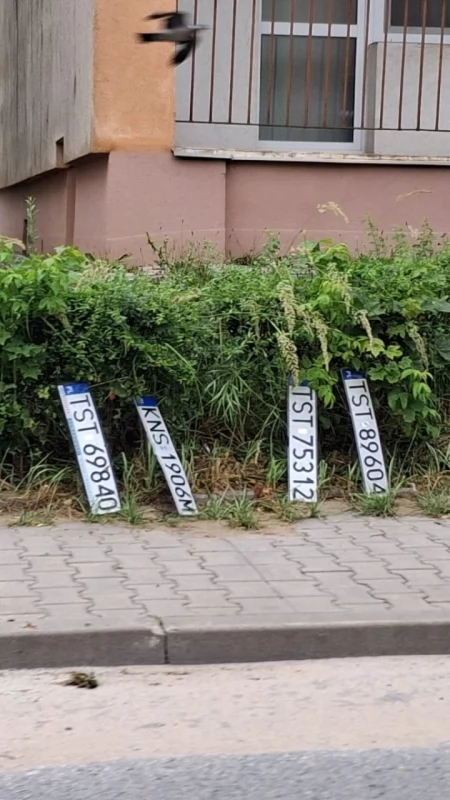 Zagubione tablice czekają na właścicieli