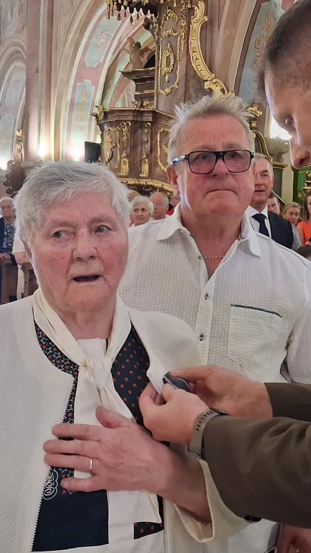  100 lat życia Marianny Fudali w służbie Bogu, Ojczyźnie i ludziom - Medal Pro Bono Poloniae w dowód uznania