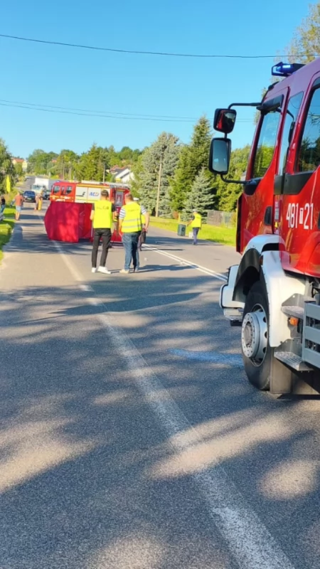 Uwaga kierowcy! S7 w kierunku Kielc zablokowana po śmiertelnym wypadku