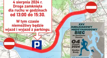 Międzynarodowe biegi w gminie Brody. Będą utrudnienia w ruchu!