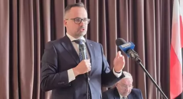 Marcin Horała w Starachowicach. Pełnomocnik rządu ds. Centralnego Portu Komunikacyjnego o roli naszego miasta