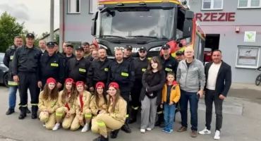 Nowy ciężki samochód ratowniczo-gaśniczy trafił do OSP Brzezie!