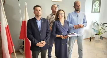 Bezpieczeństwo granic pod lupą — spotkanie w biurze poselskim Agaty Wojtyszek