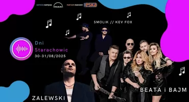 Dni Starachowic 2025. NIECH POŁĄCZY NAS MUZYKA, SPORT I MOTORYZACJA