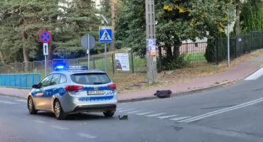 Potrącenie na pasach w Brodach. 61-latek w szpitalu