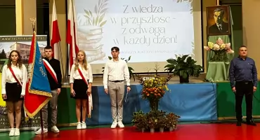 Powiatowa inauguracja w Technikum na Maja