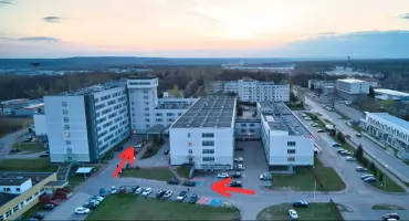Modernizacja SOR w Starachowicach - wjazd od lądowiska