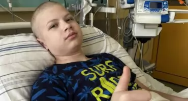 Oskar już w domu, po przeszczepie szpiku dochodzi do siebie