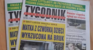 Ostatni raz jesteśmy w poniedziałek, od przyszłego tygodnia widzimy się w środę
