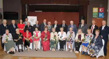 Złote, Szmaragdowe, Diamentowe i Żelazne Gody w gminie Wąchock