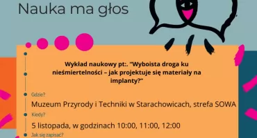 Nauka ma głos - szczególnie w Muzeum