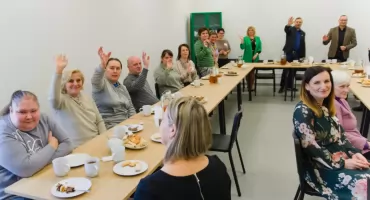 Środowiskowy Dom Samopomocy w Krynkach cieszy podopiecznych