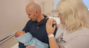 Pierwsze cięcie cesarskie w obecności partnera w starachowickim szpitalu