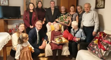 Julianna Bonio - Mama, Babcia i Prababcia obchodziła Stulecie w otoczeniu najbliższych