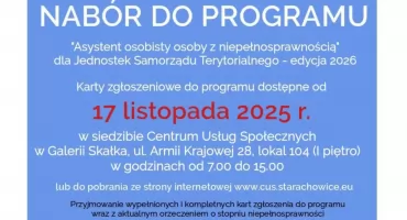 Ruszył nabór na osobistego asystenta. Ważne dla osób z niepełnosprawnością