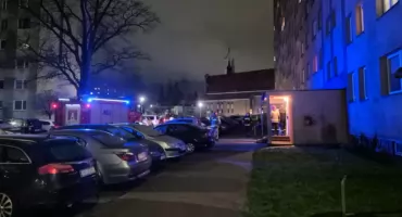 Interwencja służb ratunkowych przy ul. Granicznej w Starachowicach. Człowiek potrzebował pomocy