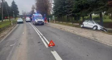 Kolizja w Mircu. Jeden z kierowców trafił do szpitala