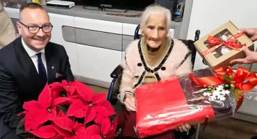 Jubilatka z gminy Brody świętuje 100. urodziny - życzenia i gratulacje od wójta gminy
