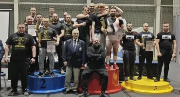 Worek medali Wikinga na Mistrzostwach Polski w Trójboju Siłowym 