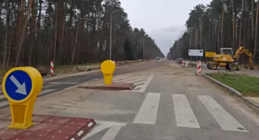 Droga Tychów Stary - Starachowice przejezdna, ale...