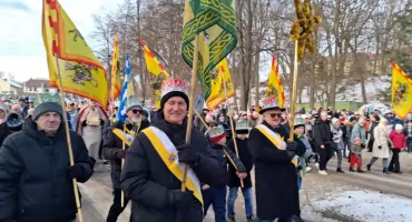 W Orszaku za Trzema Królami w Starachowicach