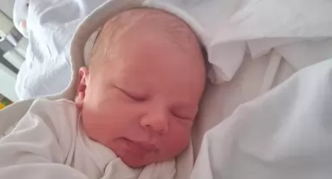 Stanisław już na świecie, ur. się 11 stycznia