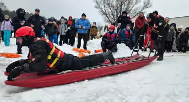 Niezwykły pokaz nad Lubianką