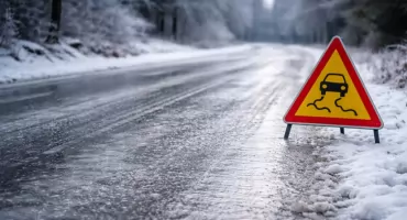 Opady marznące nad powiatem starachowickim. IMGW ostrzega przed groźną gołoledzią