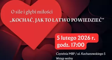 Spektakl słowno-muzyczny w MBP w Starachowicach