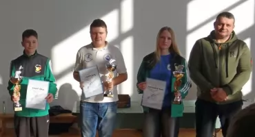 Młodzi wędkarze rywalizowali w Krynkach. Halowe zawody pod patronatem koła PZW Brody