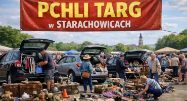 Pchli targ, wyprzedaż garażowa na targowicy w Starachowicach. Kto jest za?