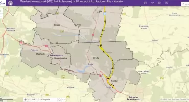 Kolej dużych prędkości (CPK) przez gminę Brody